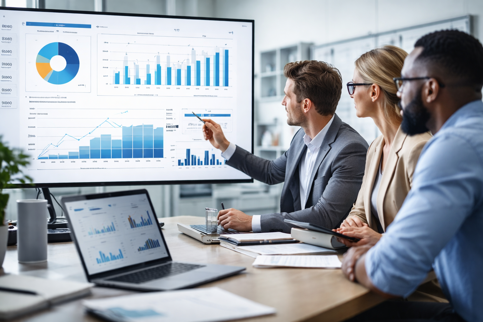 System integration and business analytics dashboard